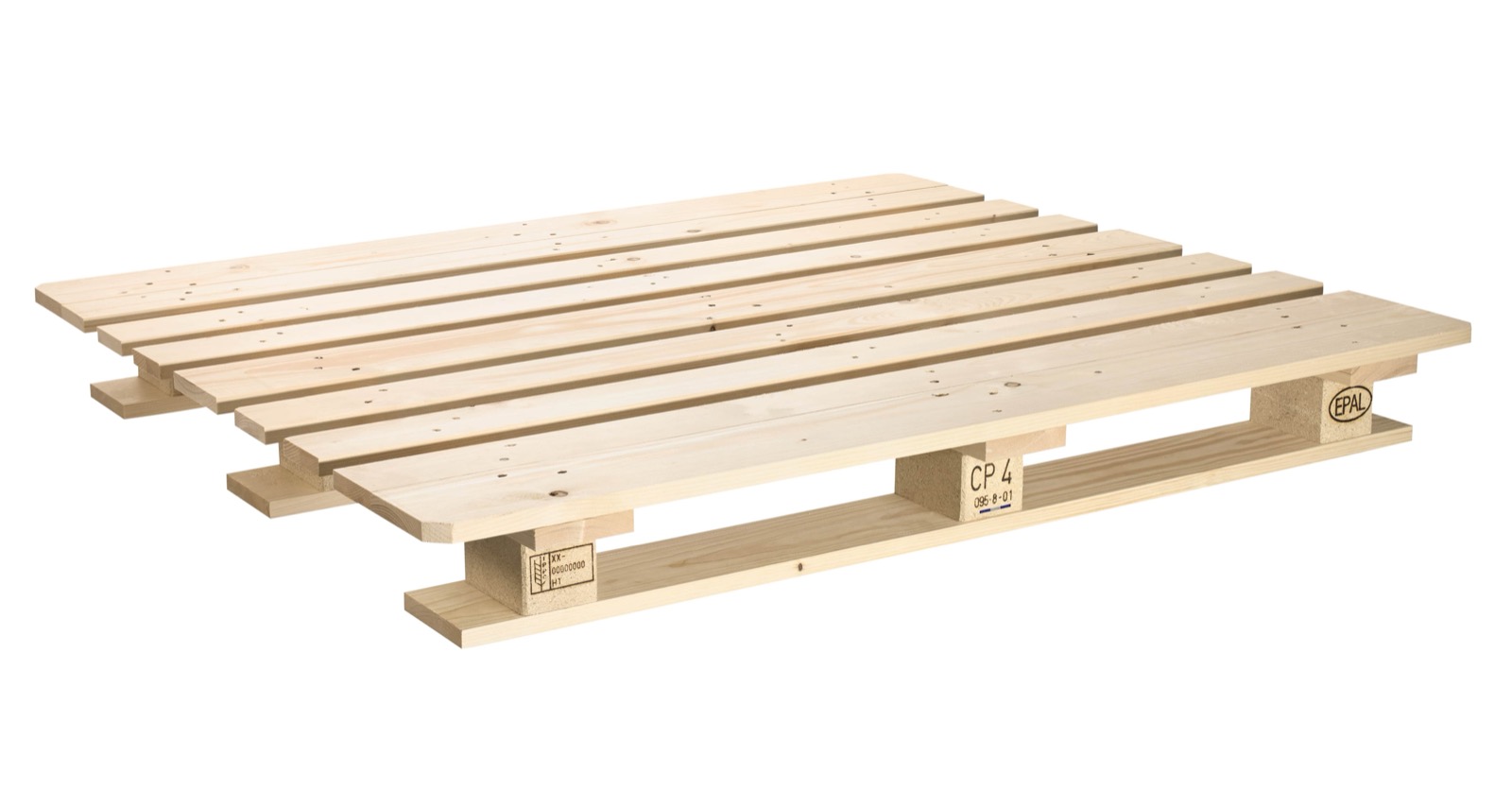 CP4 chemical pallet on a white background