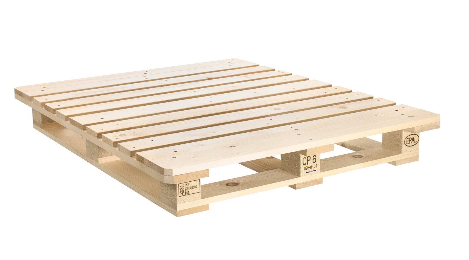 CP6 chemical pallet on a white background